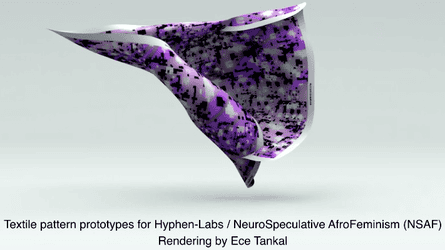 An example of a Hyperface textile pattern.