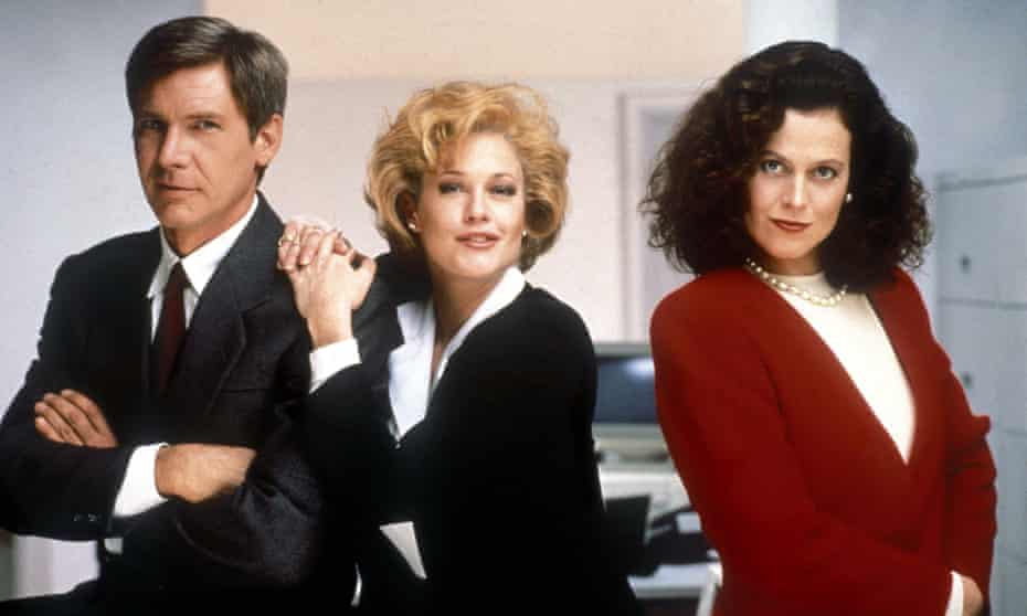 Power dressing, and then some ... Working Girl from 1988.