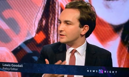 Lewis Goodall, Newsnight’s policy editor.