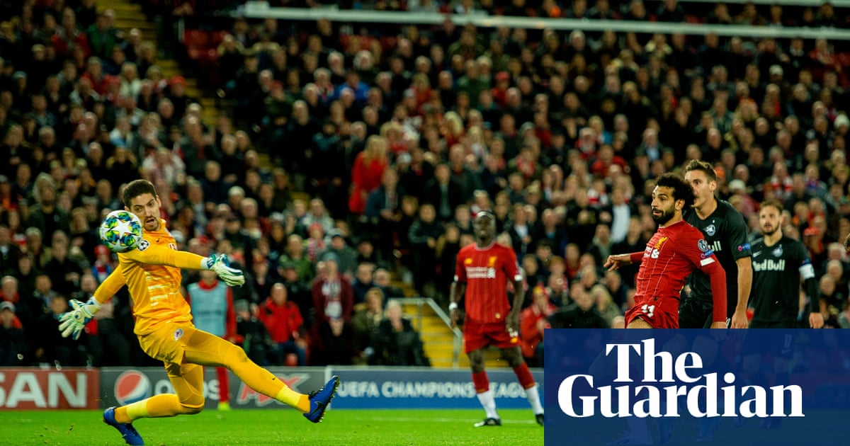 Mo Salah earns jittery Liverpool 4-3 win after RB Salzburg storm back