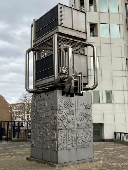Tall order … Eduardo Paolozzi’s Pimlico ventilation shaft.