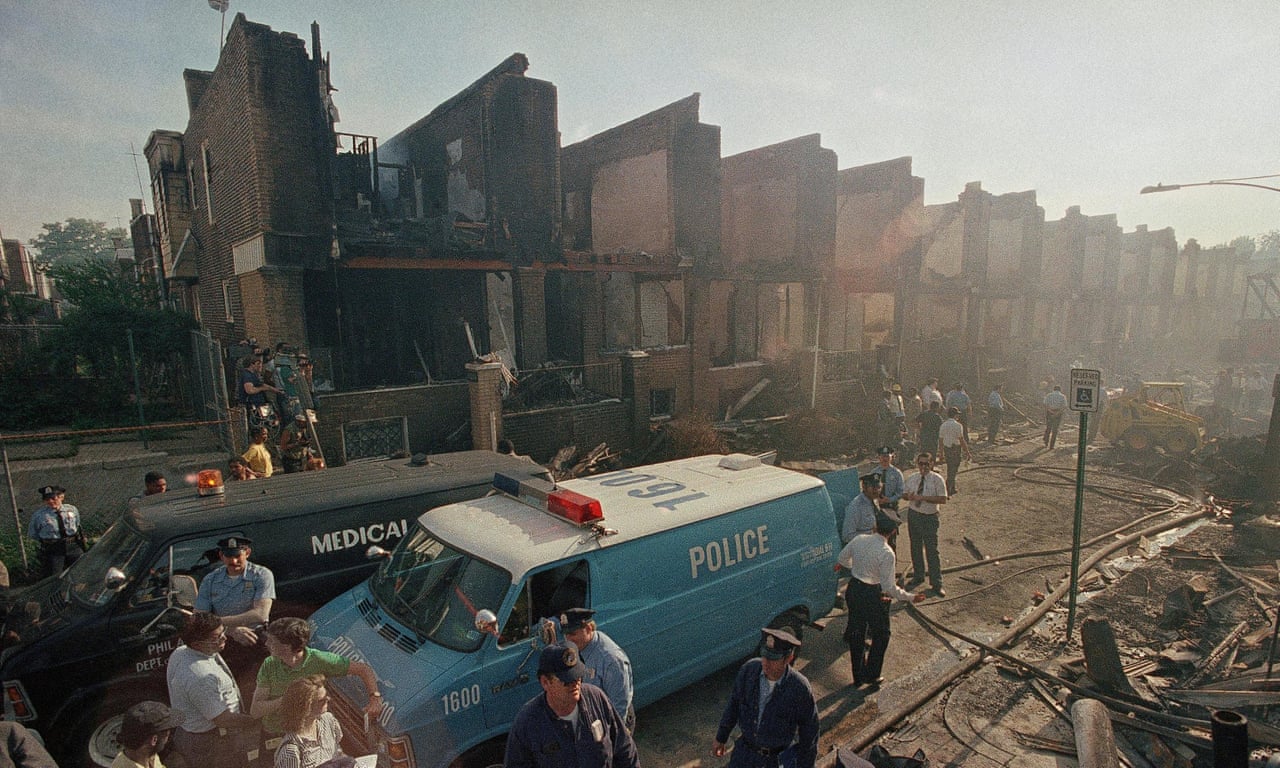 The Forgotten Police Bombing Of A Philadelphia Pro Black Group Video Us News The Guardian