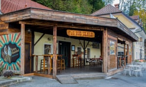 Pod Skalo pub, Kamnik, Slovenia