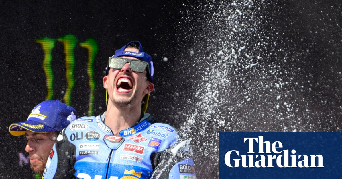 Alex Márquez wins Catalan Grand Prix to end brother’s unbeaten run in Moto GP