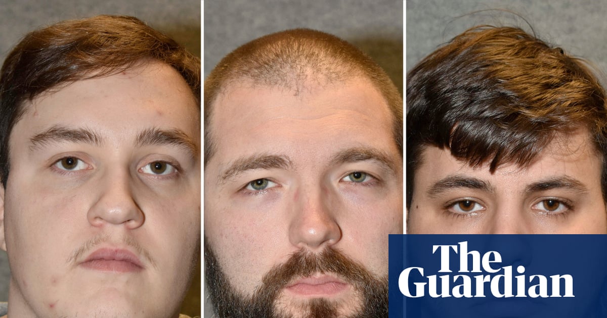 Three UK neo-Nazis jailed for between eight and 11 years over terror plots