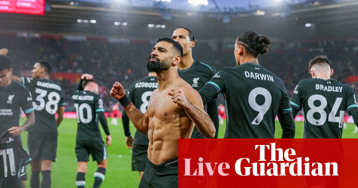 Southampton 2-3 Liverpool: Premier League – as it happened