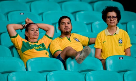 Brazil fans reflect on a goalless draw with Venezuela at the Copa América.