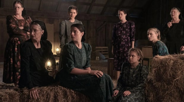 The cast of Women Talking