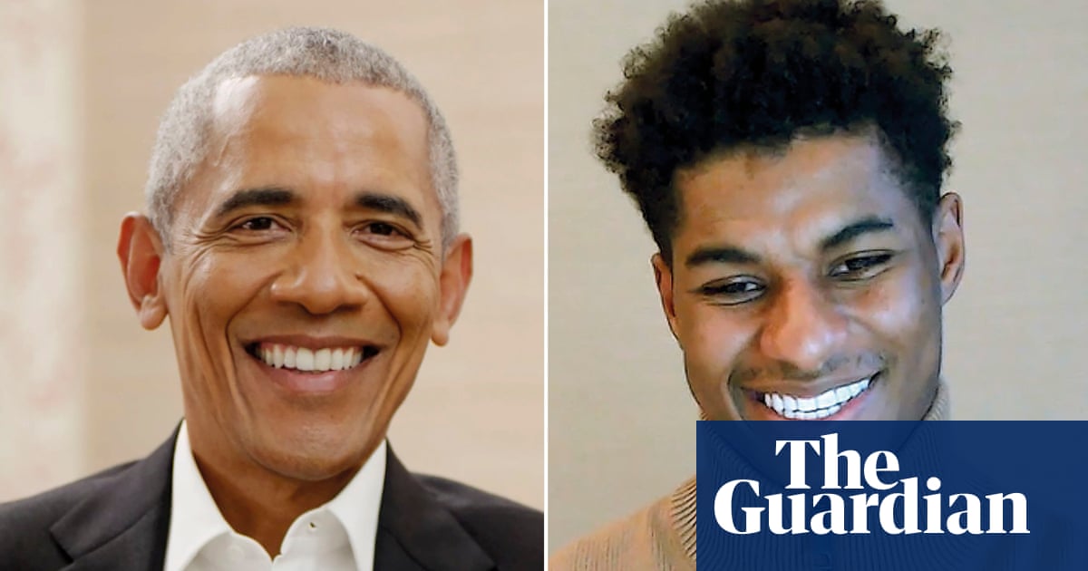 Marcus Rashford and Barack Obama share ‘surreal’ Zoom conversation