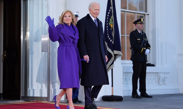 Brimful of menace? Melania strikes sombre note at Trump inauguration | Fashion | The Guardian Brimful of menace? Melania strikes sombre note at Trump inauguration | Fashion | The Guardian