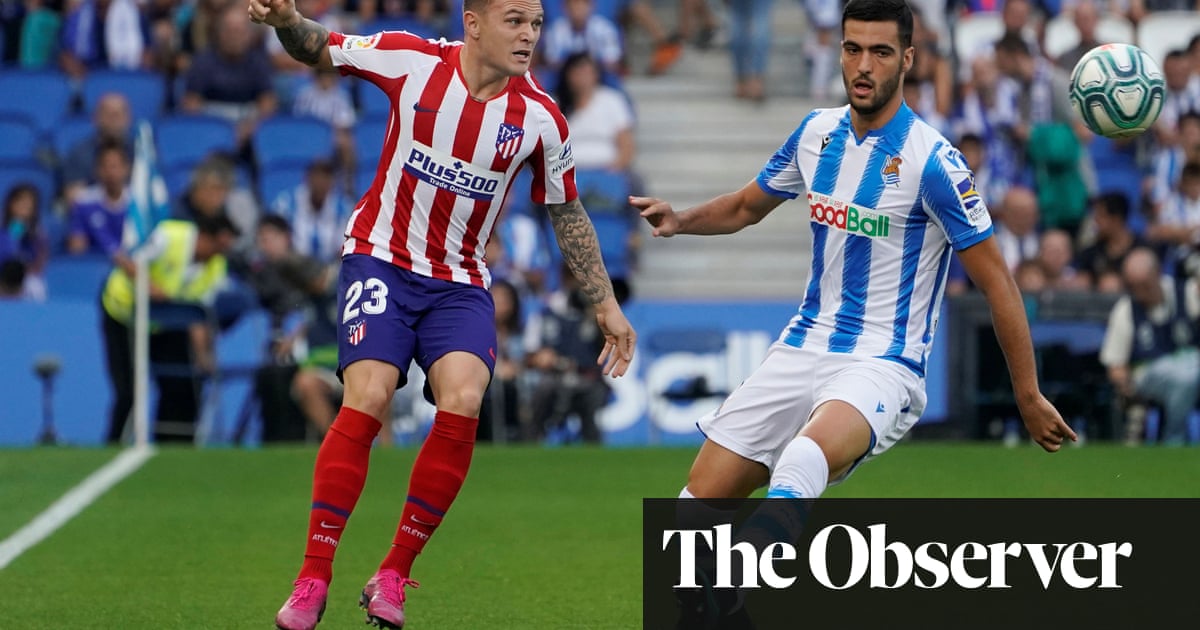 Rejuvenated Kieran Trippier making a quick impression at Atlético Madrid