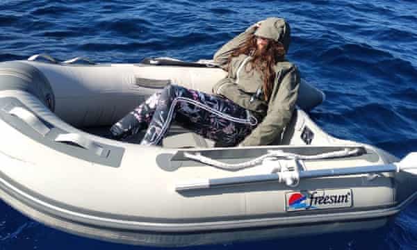 She Had One Sweet Left New Zealand Woman Survives Three Days Lost In Aegean Sea World News The Guardian