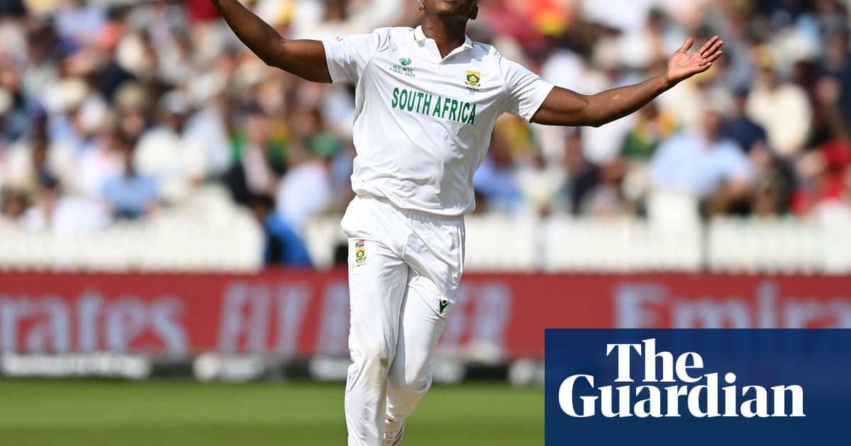Kagiso Rabada lays down marker of excellence with fiery spells for South Africa | Simon Burnton