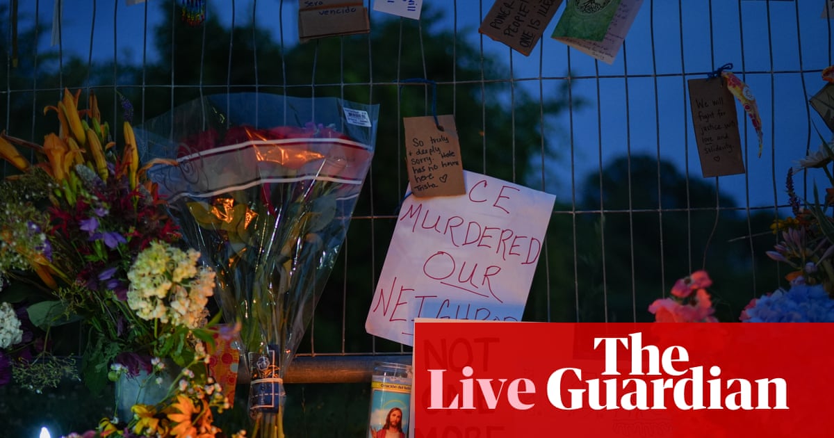 Fatal ICE shooting in Maine comes just days after similar incident in Texas – US politics live