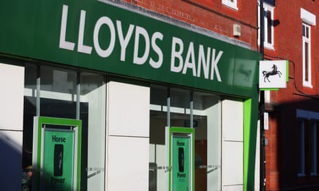 A Lloyds Bank branch in Sale, United Kingdom.