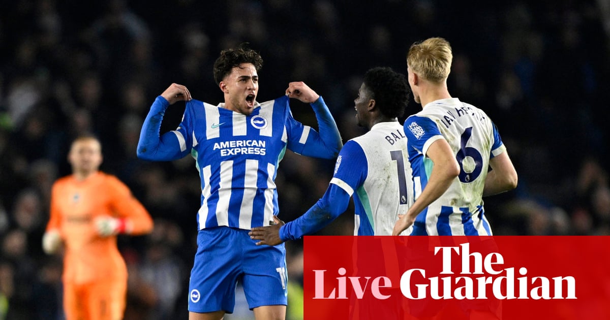 Brighton 1-1 Bournemouth: Premier League – live Brighton 1-1 Bournemouth: Premier League – live
