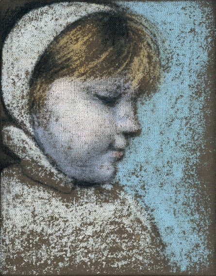 The First Snow, a portrait of Maya by her father in 1938.