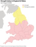 East Anglia, Hertfordshire and the whole of London, Thames Valley, Devon and Cornwall, Wessex (covering Dorset, Somerset, Wiltshire, and south Gloucestershire) The West Midlands, East Midlands, Lincolnshire and Northamptonshire, Kent and East Sussex.