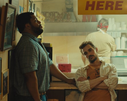 O’Shea Jackson Jr and Dave Franco in Idiots.