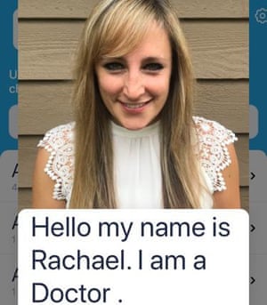 NHS anaesthetist Dr Rachael Grimaldi