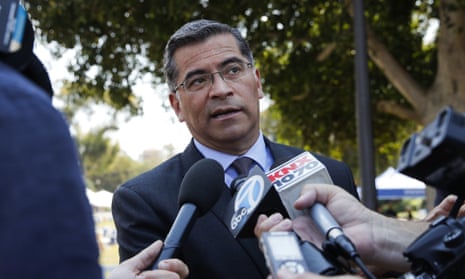 California attorney general Xavier Becerra, if approved by the Senate, would be the first Latino to head the health department.