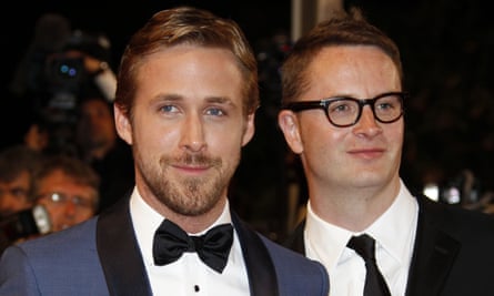 Ryan Gosling and Nicolas Winding Refn presenting Drive at Cannes in 2011.