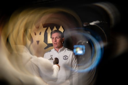 Darren Fletcher, perhaps waxing lyrical about the advantages of moving to Utility Warehouse.