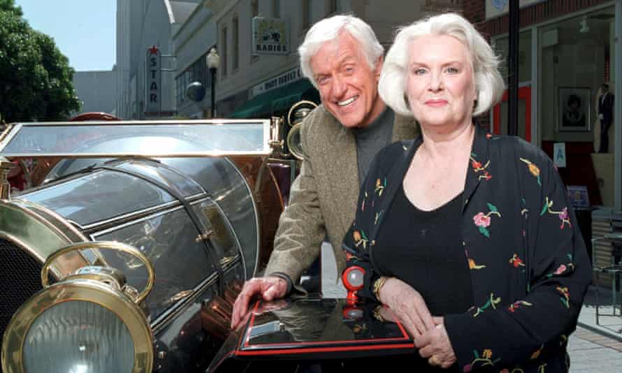 Sally Ann Howes reunited with Dick Van Dyke in 2004.