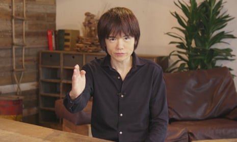 Super Smash Bros Ultimate director Masahiro Sakurai speaks during Nintendo’s E3 Direct broadcast