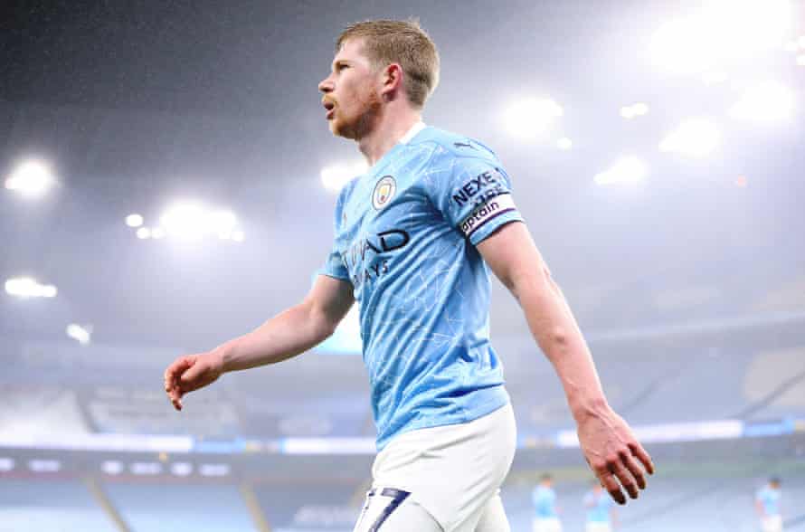 Kevin De Bruyne made another important intervention to set up Manchester City’s opener against Palace.