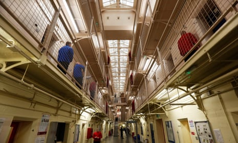 HMP Barlinnie in Scotland. All family visits to Scottish prisons have been suspended. 