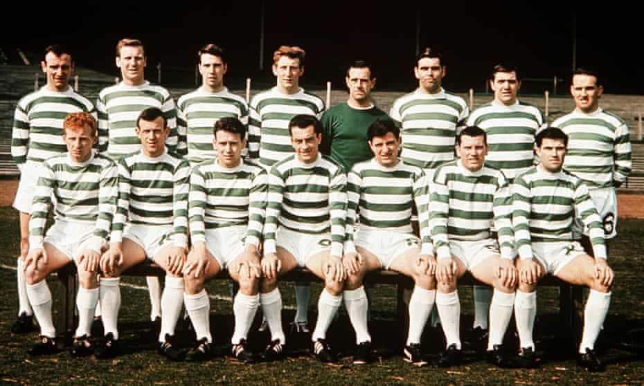 The Lisbon Lions in 1967.