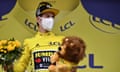 Primoz Roglic has taken the yellow jersey from Adam Yates on the final stage before the first rest day.
