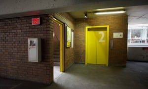 The SmartPark garage in downtown Portland, where Karen Batts died.