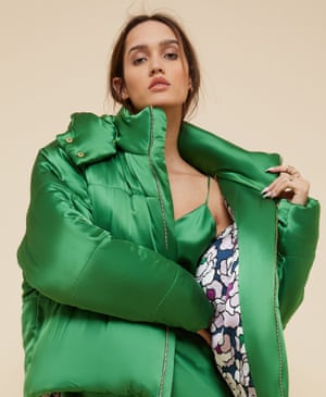 Olivia von Halle bomber jacket