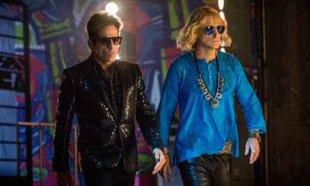 Ben Stiller as Zoolander with Owen Wilson as Hansel in Zoolander 2