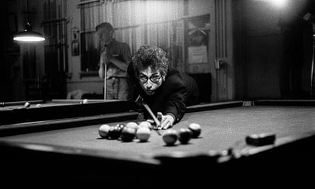 Bob Dylan At a pool hall in Kingston, New York, December 1964