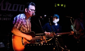 Richard Hawley performing at Greystones pub Sheffield, UK