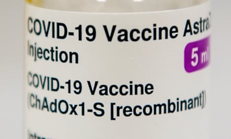 Vials of Oxford/AstraZeneca Covid-19 vaccine