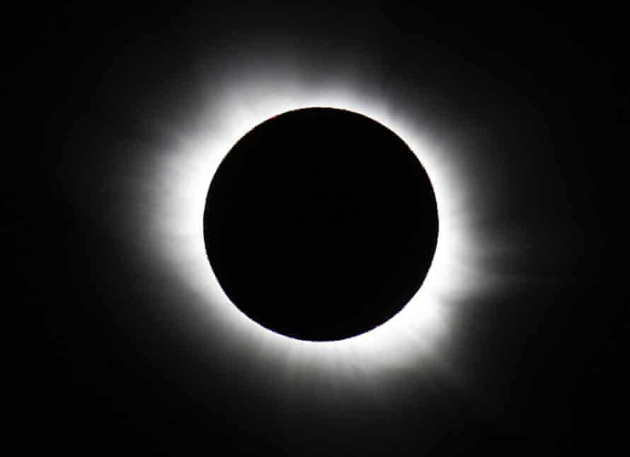 The total solar eclipse seen from Svalbard, Norway