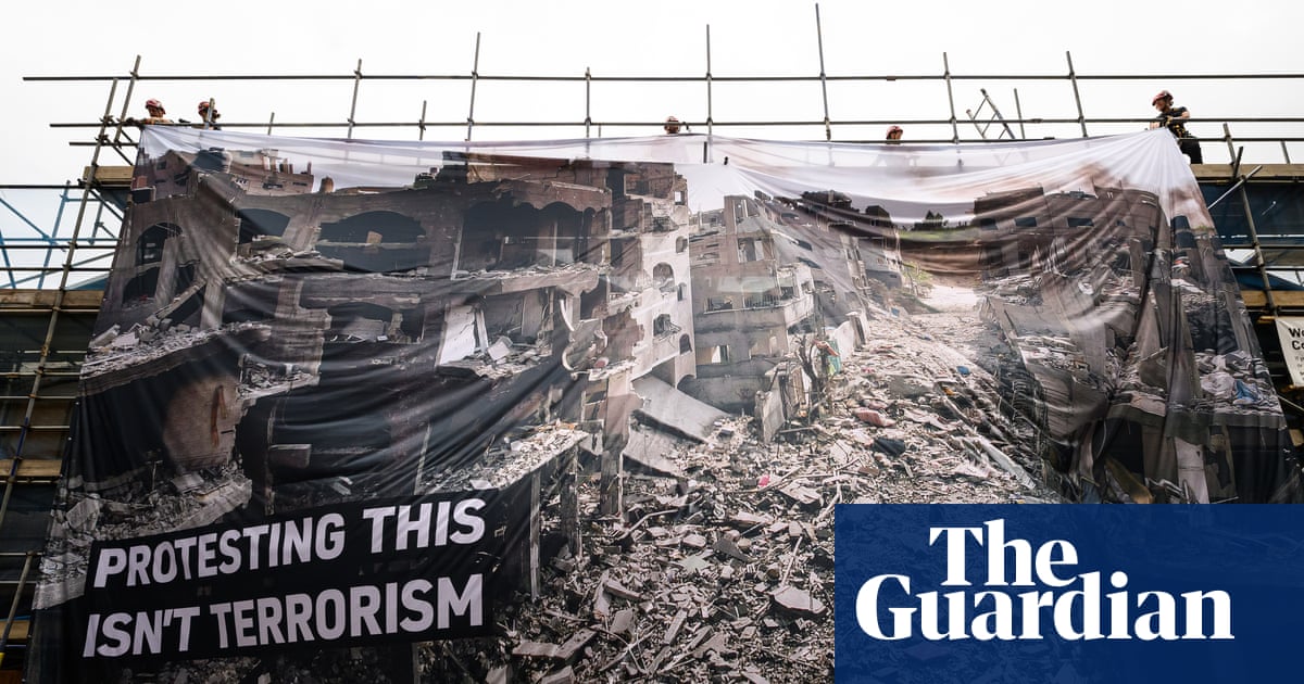 Four Palestine Action protesters sentenced as terrorists would be ‘constitutional threat’