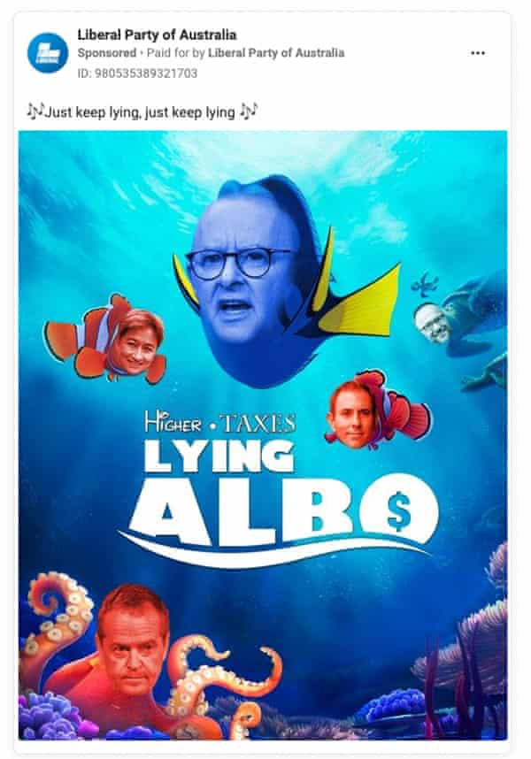 Labor and the Liberals are waging an election meme war – but what is the point? | Australia news 6 A Facebook meme from the Liberal Party