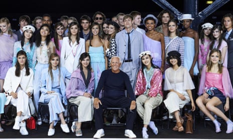 Armani appeals to fans old and new with London fashion week show | Armani | The Guardian Armani appeals to fans old and new with London fashion week show | Armani | The Guardian