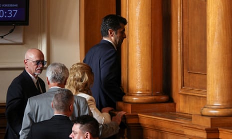 Kiril Petkov exits parliament