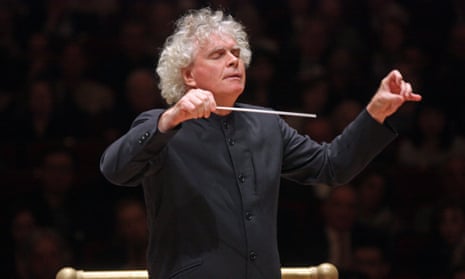 By now, a seasoned Wagnerian ... Simon Rattle. 