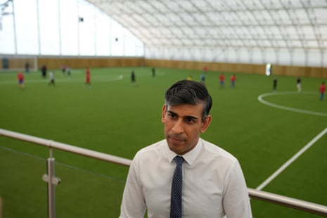 Rishi Sunak being interviewed today.