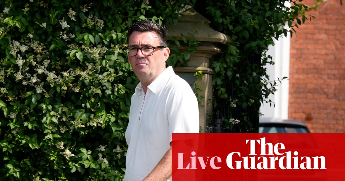 Starmer says he wants to ensure disruption during transition to Burnham government ‘absolutely minimised’ – UK politics live