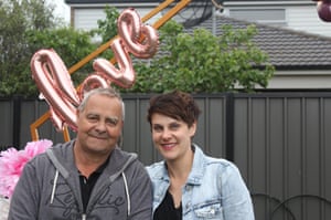 Kristy Busuttil with her father Gary Johnson.