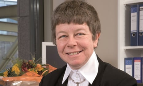 Eleanor Sharpston QC, advocate general at the European court of justice in Luxembourg.