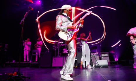 Every reason to celebrate ... Nile Rodgers and Chic at the Royal Festival Hall. 
